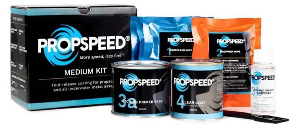 Propspeed By Oceanmax Mittleres Wartungsset Durchsichtig Durchsichtig One Size