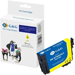 G&G Kompatibel mit Epson 604XL Druckerpatrone gelb
