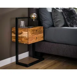 designline »Rigid« Massivholz Nachttisch