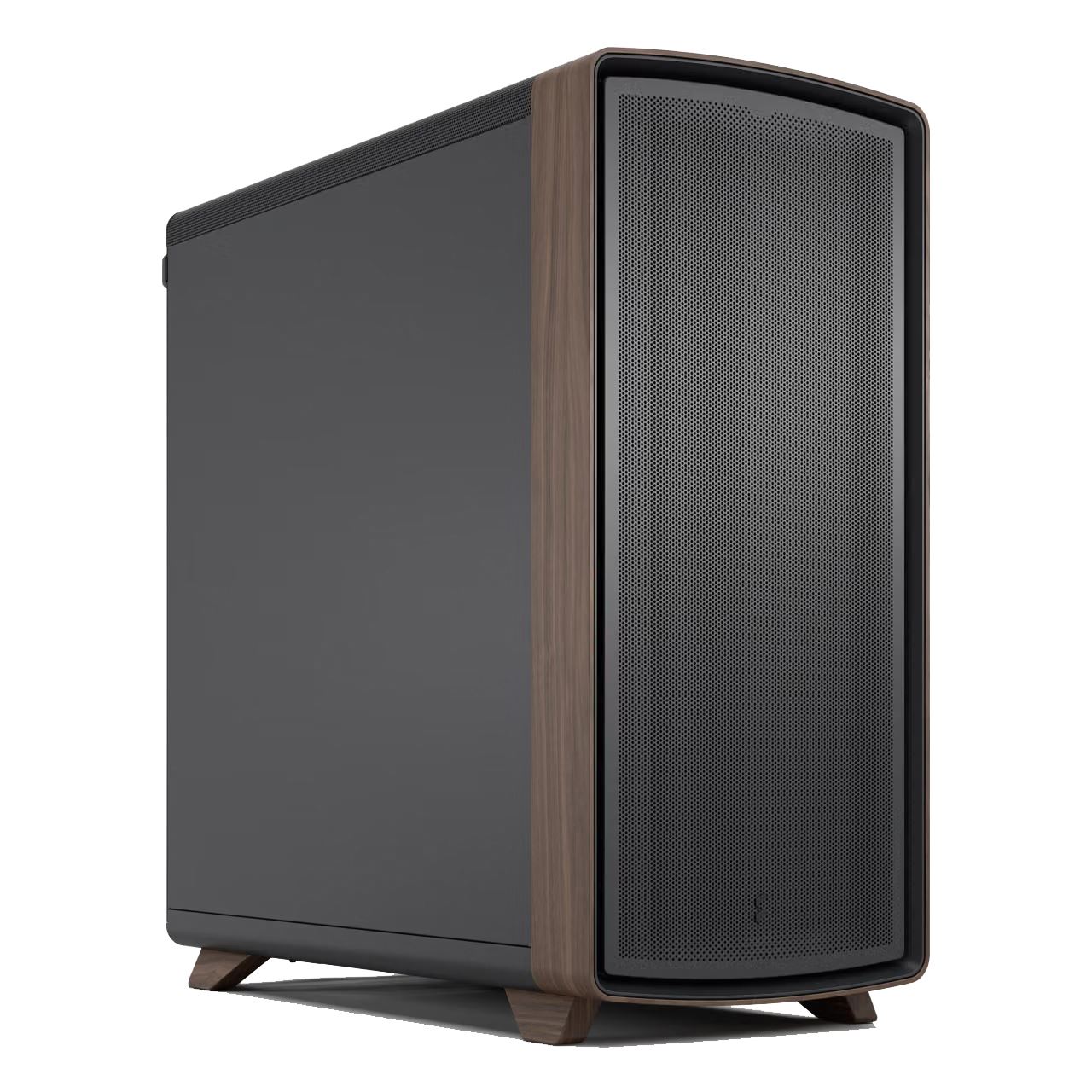 Fractal Design Summit Black Solid (schwarz/holz)