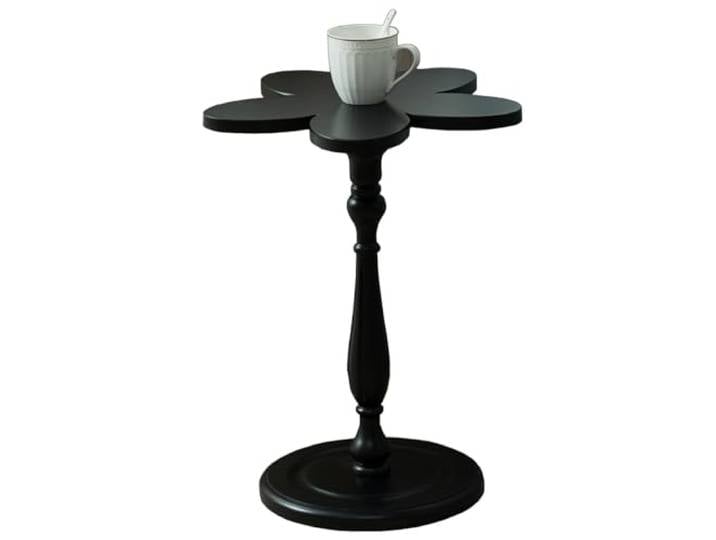 XDgfjrCGKJ Nachttisch aus Holz, Kleiner moderner Nachttisch(/Black)