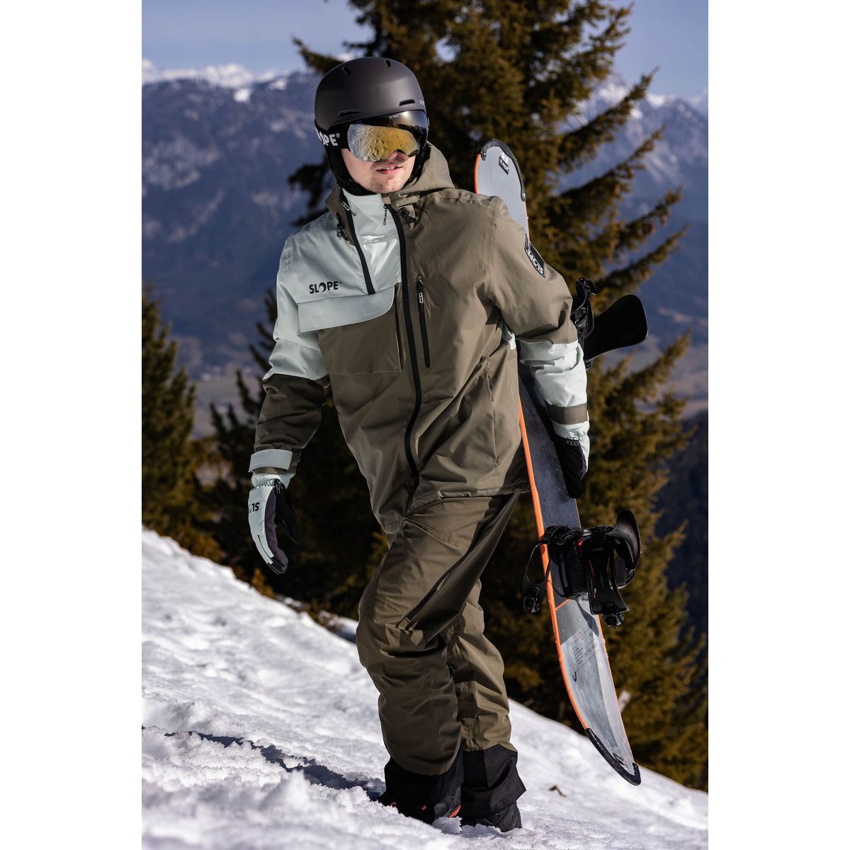 Slope Zuki M Insulated Ski Pants W-pro 15000 grape leaf (3256) M SL263629-3256-M