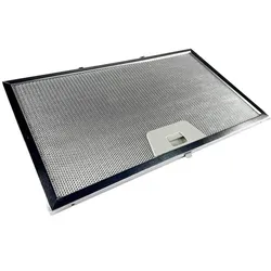 Air2Go Metall-Fettfilter 325X189mm für Franke 630006335 / 133.0018.470, Dunstfilter, Silber
