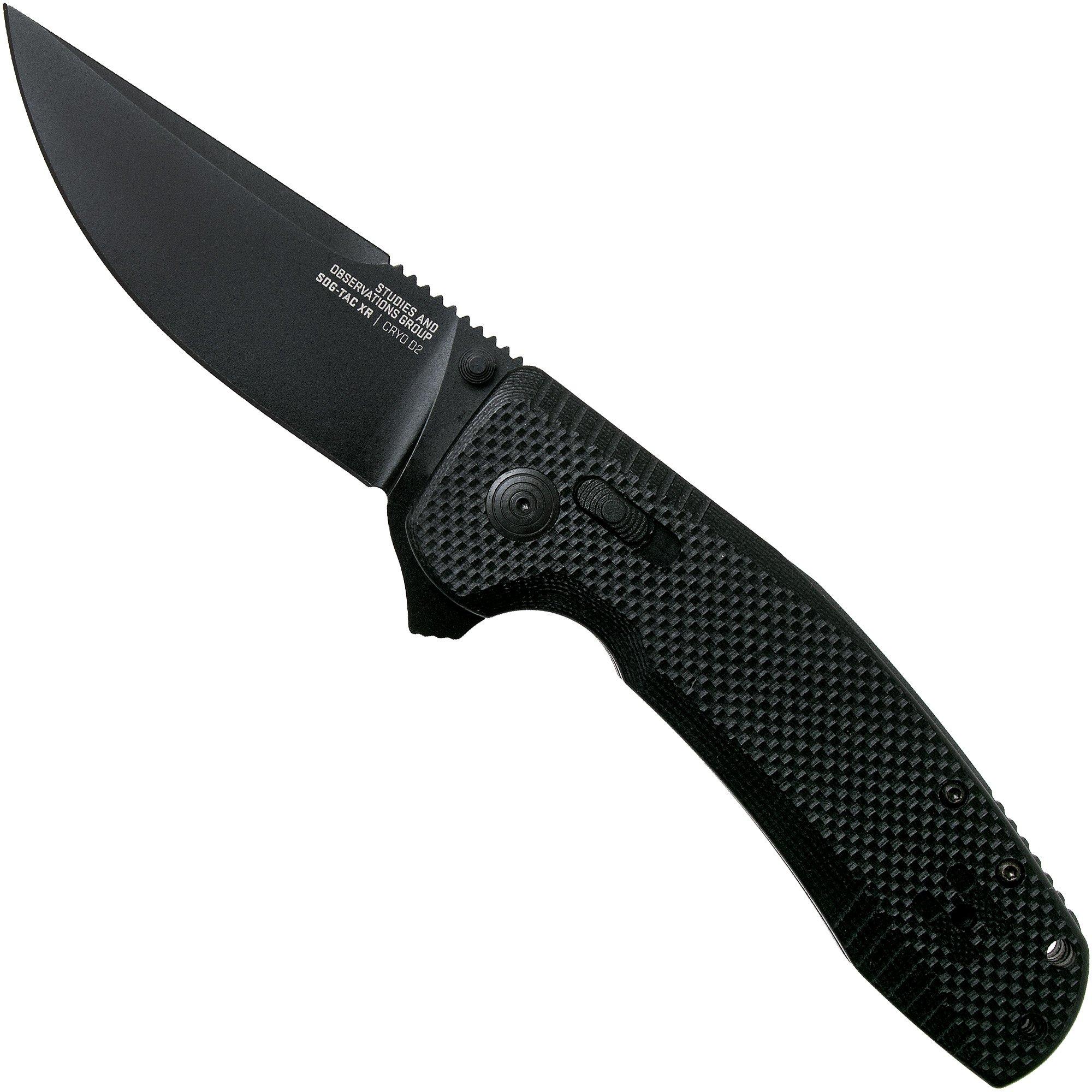 SOG -TAC XR Blackout 12-38-01-57 coltello da tasca