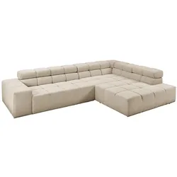 ECKSOFA NEVADA Beige Cord