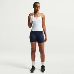 NIKE One Fitted Dri-FIT Cami Tanktop Damen 100 - white/black S