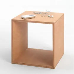 Tojo, Nachttisch, Cube (35 x 35 x 35 cm)