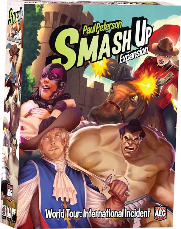Smash Up: World Tour - Internationale Incidenten - Kaartspel - ENG editie - Alderac Entertainment Group
