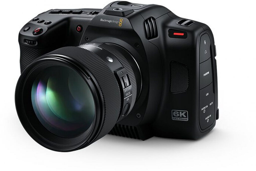 Blackmagic Cinema Camera 6K + Panasonic Lumix S 35mm f1,8   80,00EUR Panasonic Lumix Cashback