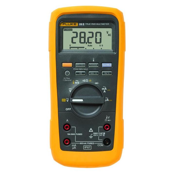 Fluke Hand-Multimeter digital 28II/E (CAT III 1000V, CAT IV 600V, Hand-Multimeter) (3947820)