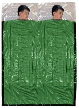 Inspired Living Waterproof Mylar Thermal Emergency Blanket For Survival Warmth & Outdoor Safety 9