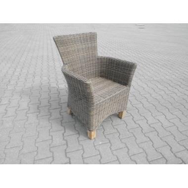 MERXXHANDELS Ravenna Set 7tlg 6 Sessel Tisch 150x85cm Alu/Kunststoff 09247903