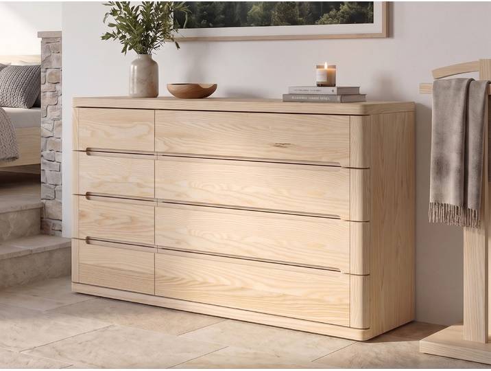 Kommode „Ella“ Esche 150 cm Massivholz Esche