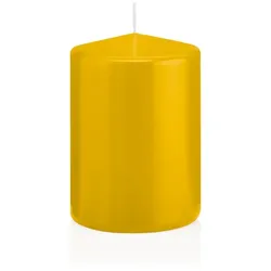 Wiedemann Kerzen Stumpenkerzen Dotter Gelb Ø 68 x 100 mm, 12 Stück