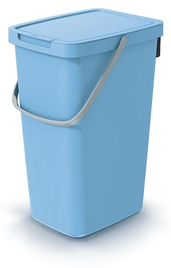 Prosperplast Systema Q Collect Afvalcontainer 20 liter, Lichtblauw