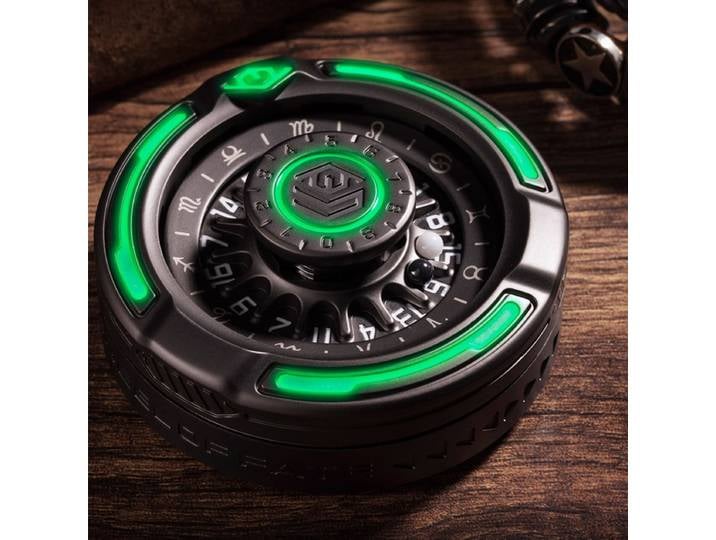 Roulette numérique mécanique portable d'extérieur EDC, jouet créatif à tourner au doigt, outil cadeau