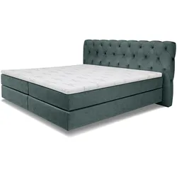Boxspringbett SANSIBAR LANGEOOG - Bezug: Stoff