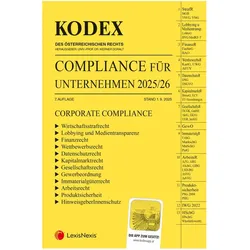 KODEX Compliance für Unternehmen 2025 -, Fachbücher