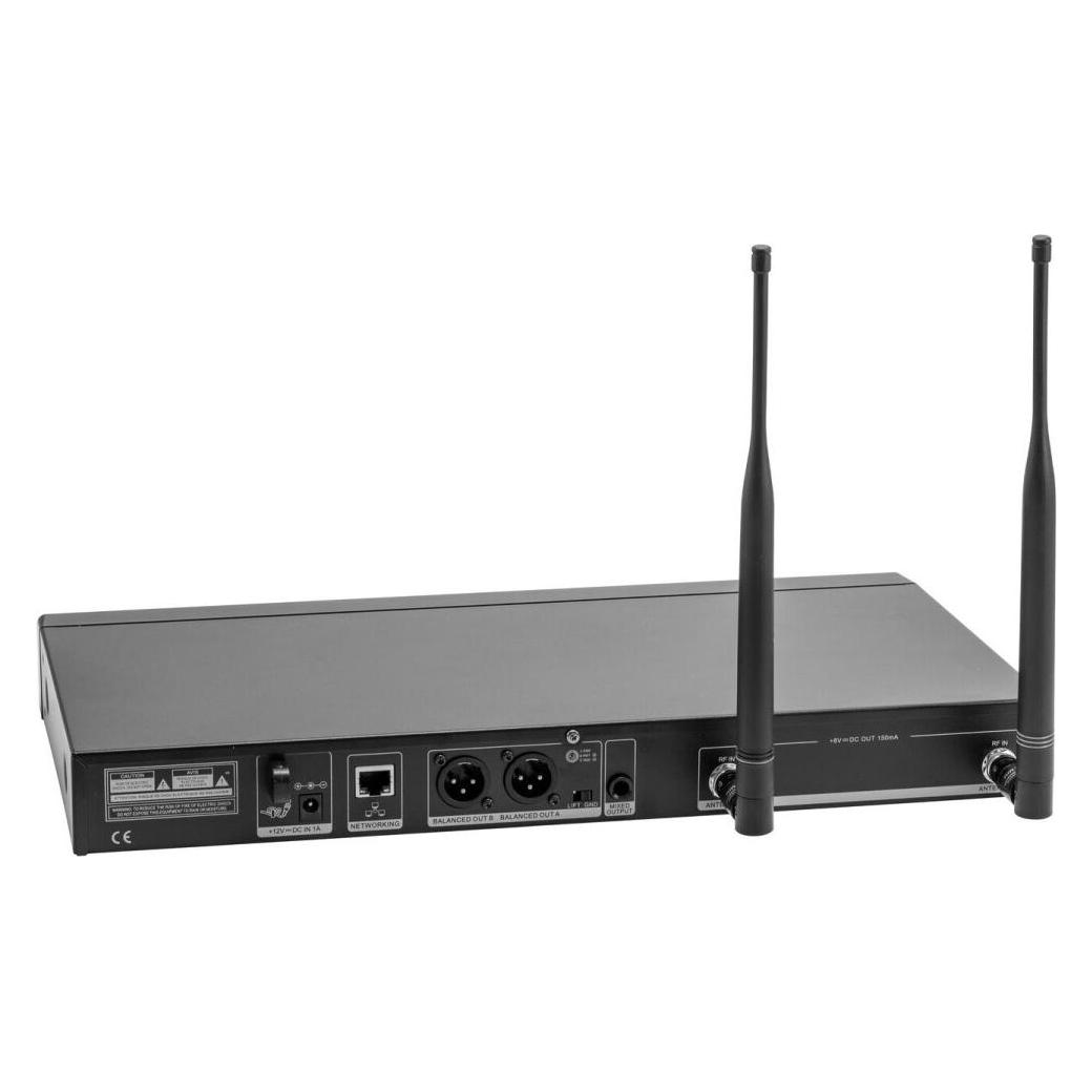Relacart UR260D 2channel UHF receiver 522554 MHz (13055180)