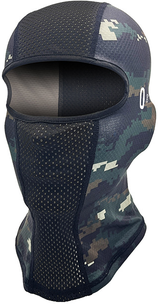 Fusion Finds Cool Shield Kids UV Balaclava Face Mask For Cycling, Outdoor Sports & All Season Protection camouflage Black