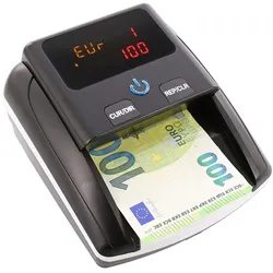 Monepass Automatischer Geldscheinprüfer D5X – 5-fache Mehrfachprüfung – 100 % von der EZB getestet