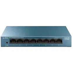 TP-Link LS108G Netzwerk-Switch Unmanaged Gigabit Ethernet (10/100/1000) Blau