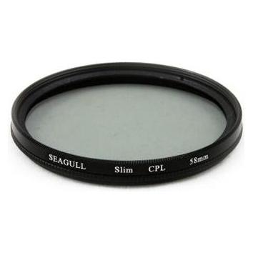 Seagull Filter Cpl Thin 37 mm polarizing filter for the camera (37 mm, Polarisationsfilter) (SEAGULL)