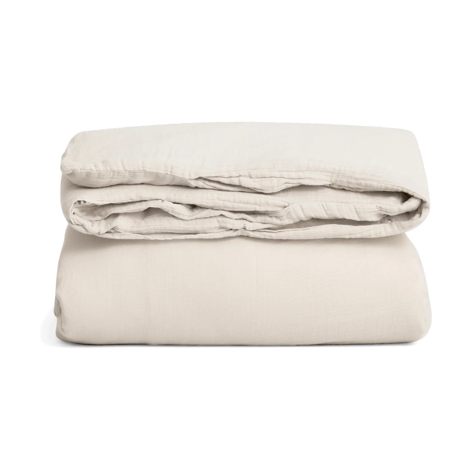 Garbo&Friends Eggshell Muslin dekbedovertrek voor volwassenen, 240 x 220 cm