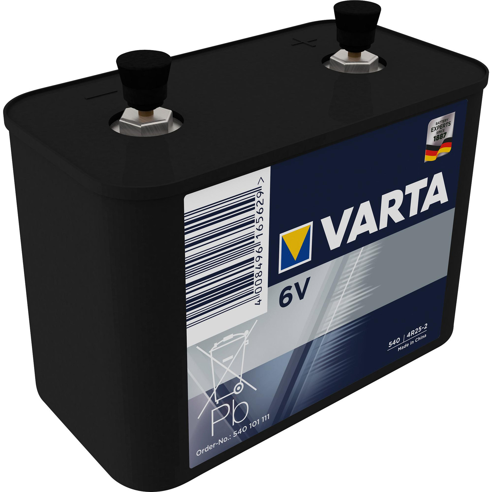 Varta 540 6V Batterij 4R25-2 Zink-Koolstof