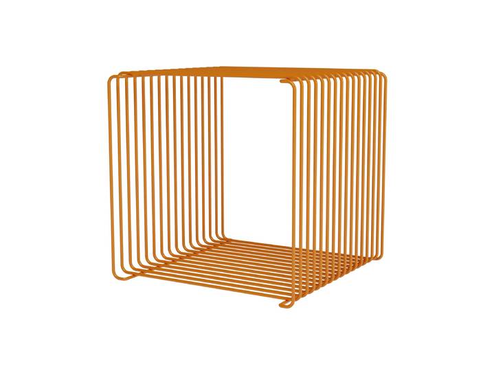 Montana - Panton Wire Regal / Beistelltisch 34,8 cm, tangerine