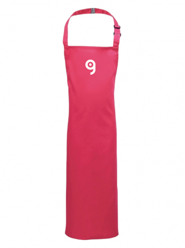 Grembiule bimbo Colore Blu, regolabile, Poliestere-Cotone Personalizzate o neutre Premier