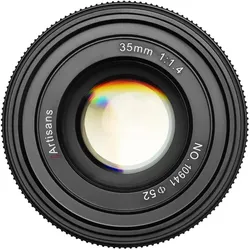 7artisans Festbrennweite 35mm F/1.4 Mark III FF Schwarz – Canon RF (Canon RF, Vollformat), Objektiv, Schwarz
