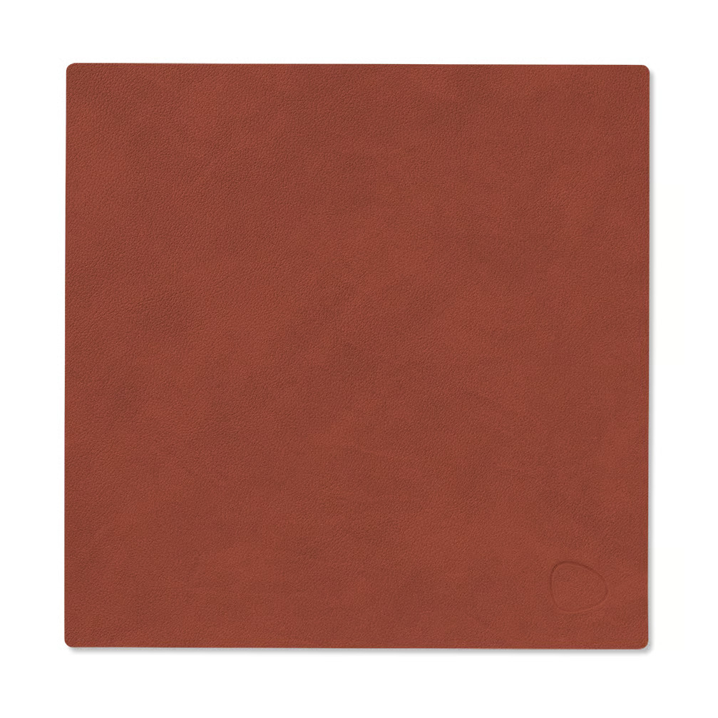 LIND DNA Nupo placemat vierkant S Sienna