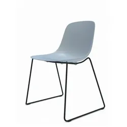 Infiniti Stuhl Pure Loop Sled Kunststoff Grau
