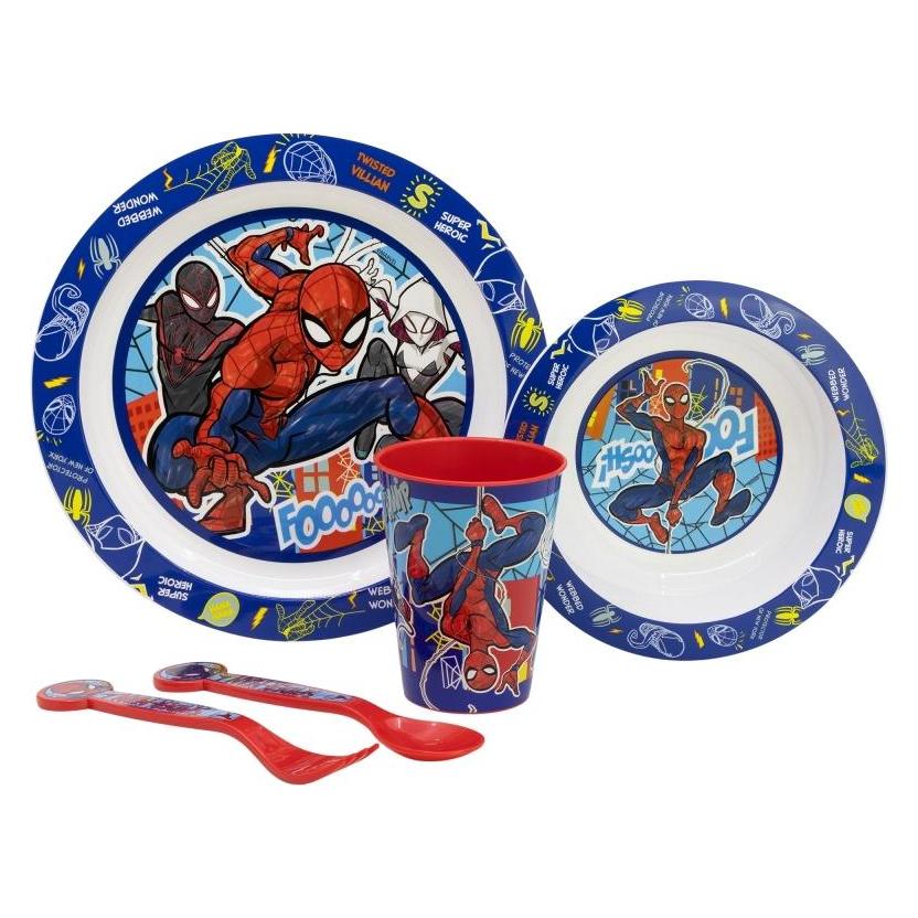 Stor Spiderman - Geschirr-Set 5-teilig (83550)