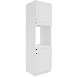 Küchen Backofen Hochschrank 60 cm Stilo Weiss Küchenzeile Küchenblock
