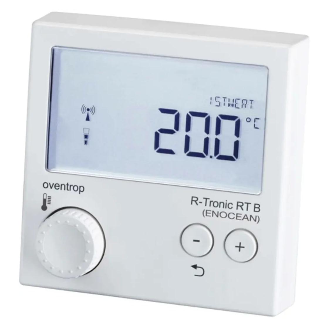 Oventrop OV Funk-Thermostat R-Tronic RT B EnOcean, für Smart Home verkehrsweiss (1150780)
