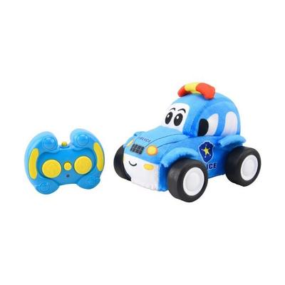 Spielmaus Baby R/C Plüsch Polizei Fahrzeug 2.4 Ghz
