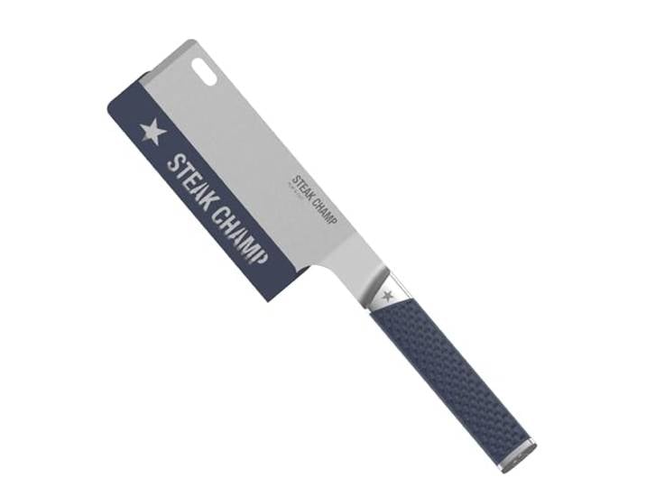 Steakchamp Spatule Flip & Cut : Spatule pour plancha\, barbecue et poêle\, avec tranchant de couteau de haute qualité et poignée antidérapante