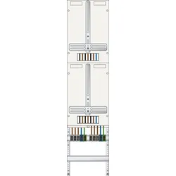 ABN Z17ZX2500 Zählerplatz 3Pkt 2Z mit Klemmstein o,NAR 5-polig, BxH : 250x1050mm