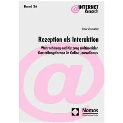 Rezeption als Interaktion, Fachbücher von Peter Schumacher