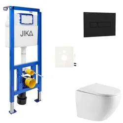 SAT Wand-WC-Set für Trockenbau/Vorwandmontage SIKOJSTOR67CRM