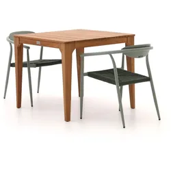 Manifesto Cavone/Bruca 90 cm Gartenmöbel-Set 3-teilig stapelbar