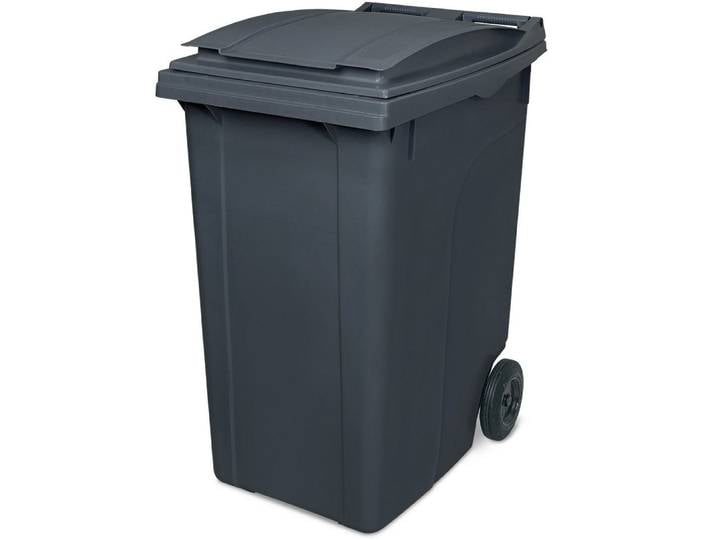 BRB-Lagertechnik Mülleimer 360 Liter Mülltonne, HxBxT 1090x620x860, Genormte 360 Liter Mülltonne
