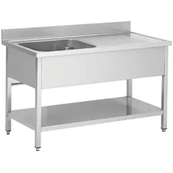 Gastrospüle Spültisch Spülbecken Spüle Spühle Spültheke 1 Becken 1200x600x850 mm
