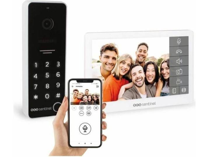 Interphone vidéo connecté avec clavier à code - SCS SENTINEL - CodeVisio Wi-Fi - 6 mélodies