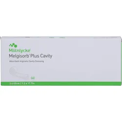 Melgisorb Plus Cavity Alginat 3x45 cm Tamponade 5 ST