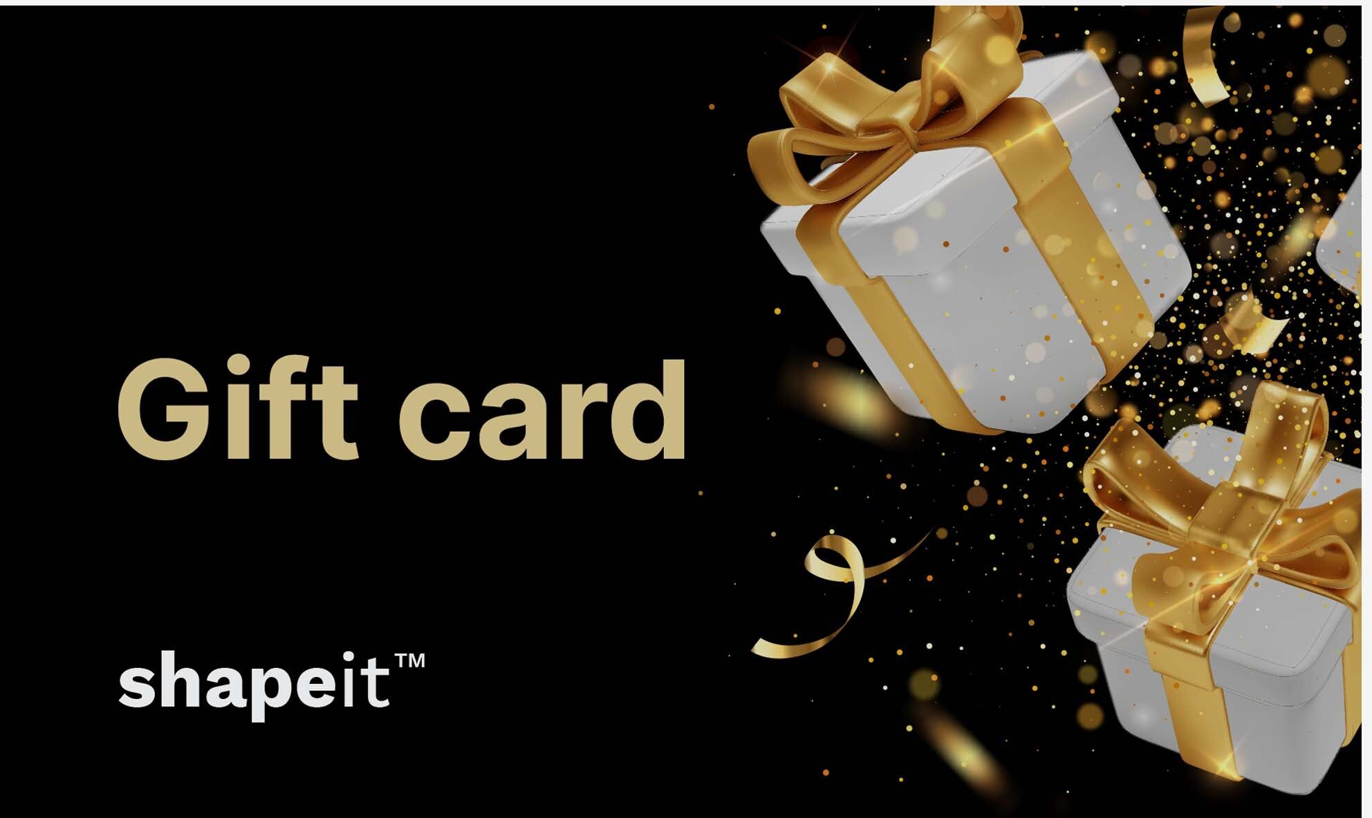 Shapeit Gavekort