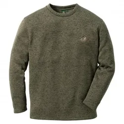 Mysqafe Strickfleece Pullover Herren (Oliv), XXXL