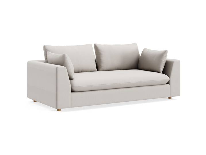 Sofa Milou Stoff beige B 209 T 108 cm - Möbel Konfigurator: Traummöbel individuell zusammenstellen